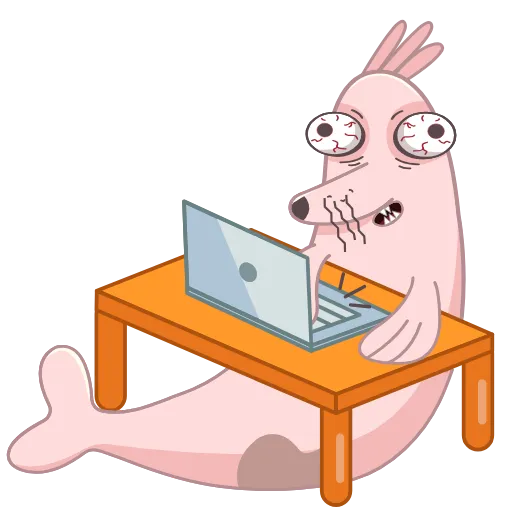 👩‍💻 Стикер «Seal Borya» для Telegram