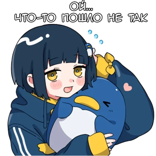 🤭 Стикер «Морепродукты» для Telegram