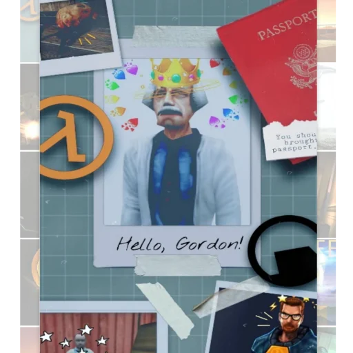 😢 Стикер «?Half-life SEASON 2?» для Telegram