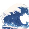 🌊 Эмодзи «Морские волны» для Telegram