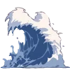 🌊 Эмодзи «Морские волны» для Telegram