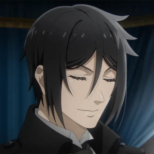 🔳 Стикер «Sebastian Michaelis» для Telegram