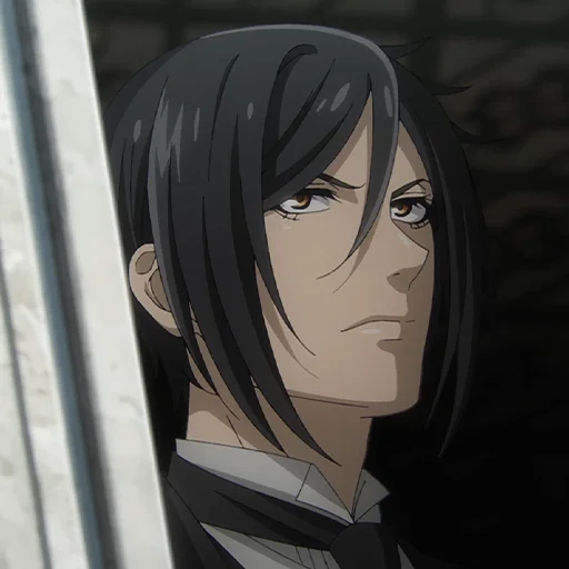 🔲 Стикер «Sebastian Michaelis» для Telegram