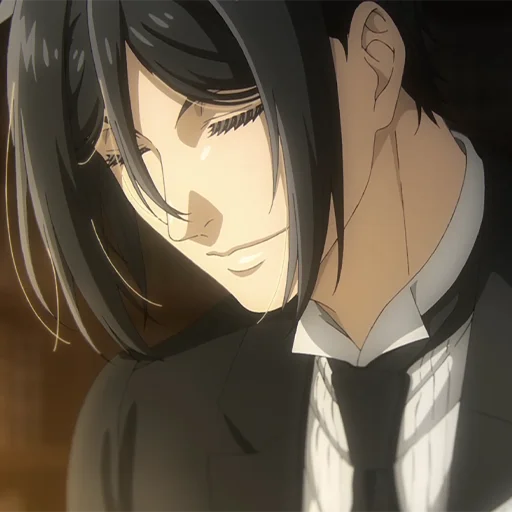 🔳 Стикер «Sebastian Michaelis» для Telegram