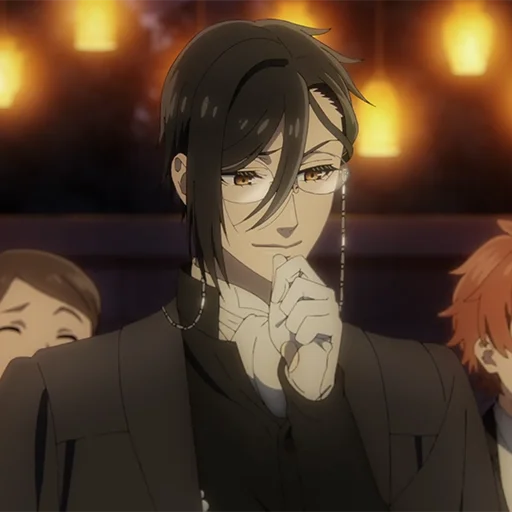 🔲 Стикер «Sebastian Michaelis» для Telegram