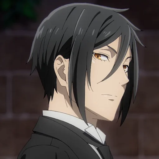 🔳 Стикер «Sebastian Michaelis» для Telegram