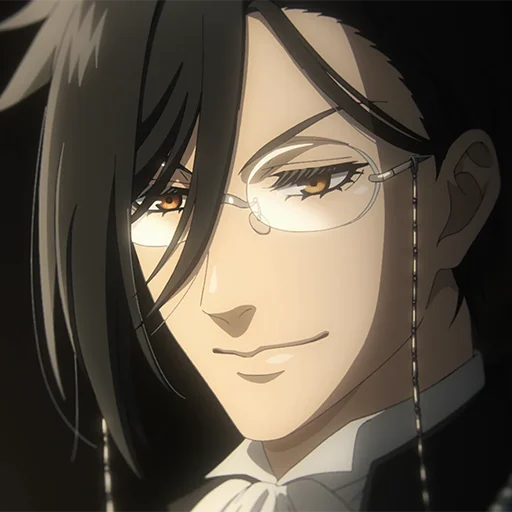 🔲 Стикер «Sebastian Michaelis» для Telegram