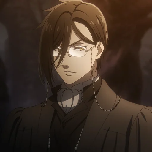 🔳 Стикер «Sebastian Michaelis» для Telegram