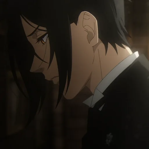 🔳 Стикер «Sebastian Michaelis» для Telegram