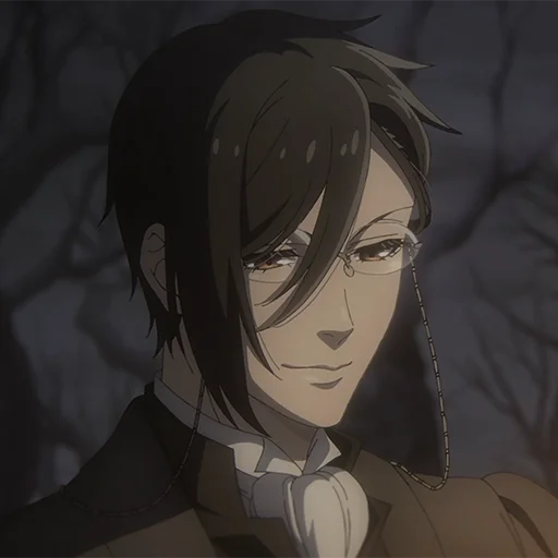 🔲 Стикер «Sebastian Michaelis» для Telegram