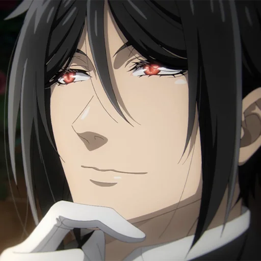 🔳 Стикер «Sebastian Michaelis» для Telegram