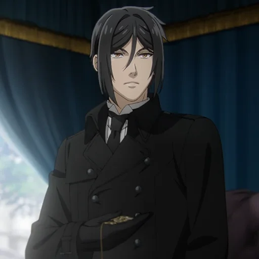 🔲 Стикер «Sebastian Michaelis» для Telegram
