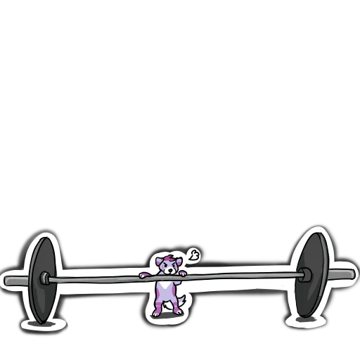 🏋️‍♀️ Стикер «Secret puppies» для Telegram