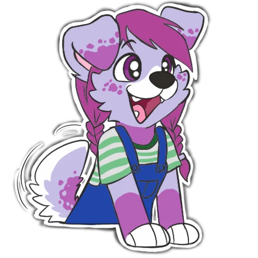 😃 Стикер «Secret puppies» для Telegram