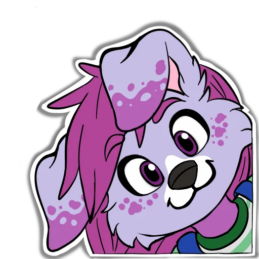 👀 Стикер «Secret puppies» для Telegram