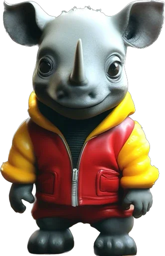 🦏 Стикер «Шедеврум» для Telegram
