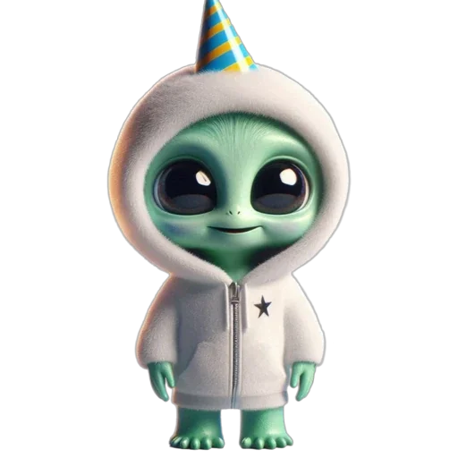 👽 Стикер «Инопланетянин» для Telegram