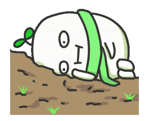 ☠️ Стикер «Seed Cute & Soft //» для Telegram