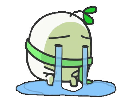 😭 Стикер «Seed Cute & Soft //» для Telegram
