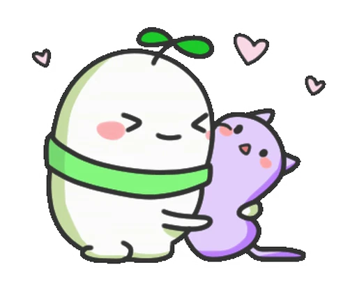 🥰 Стикер «Seed Cute & Soft //» для Telegram