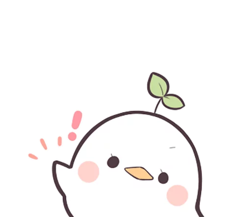 Стикерпак Seedling Bird для Telegram