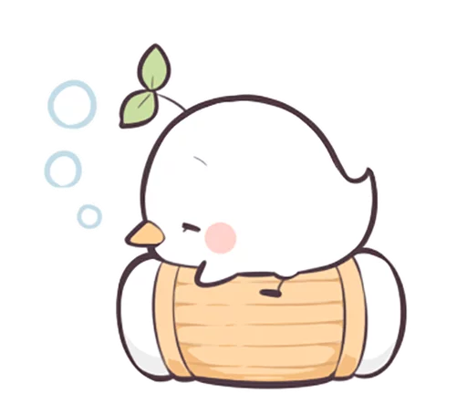 😴 Стикер «Seedling Bird» для Telegram