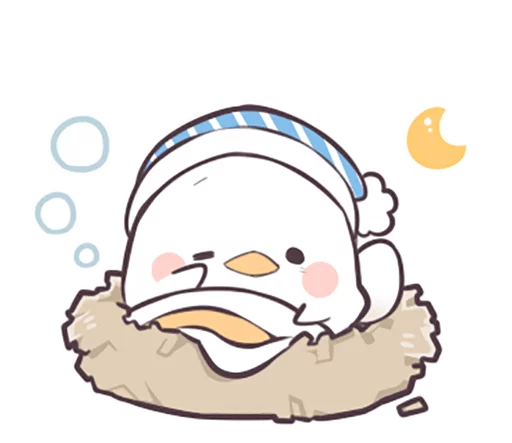 😪 Стикер «Seedling Bird» для Telegram