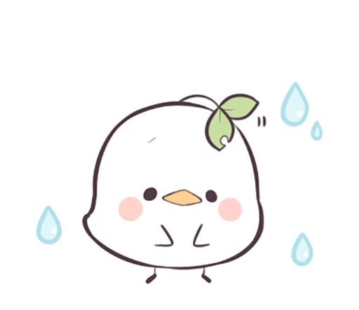 😓 Стикер «Seedling Bird» для Telegram