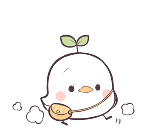 🚶 Стикер «Seedling Bird» для Telegram