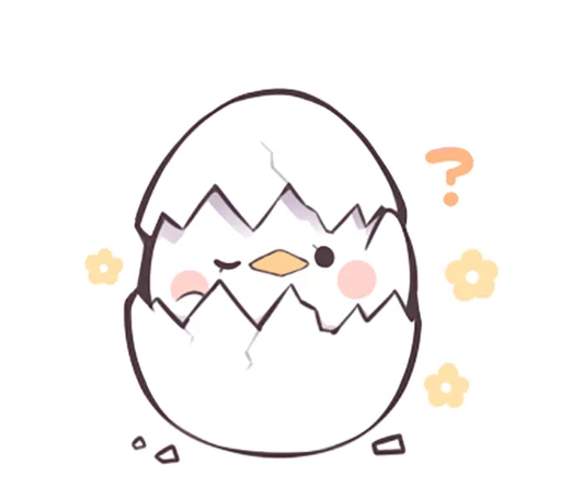 ❓ Стикер «Seedling Bird» для Telegram