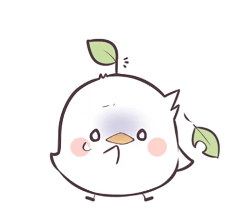 😨 Стикер «Seedling Bird» для Telegram
