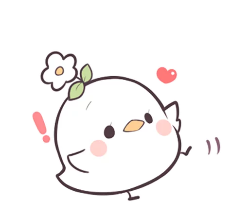 🙂 Стикер «Seedling Bird» для Telegram