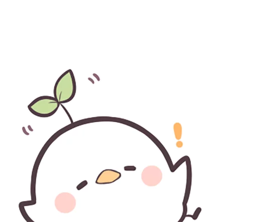 😄 Стикер «Seedling Bird» для Telegram