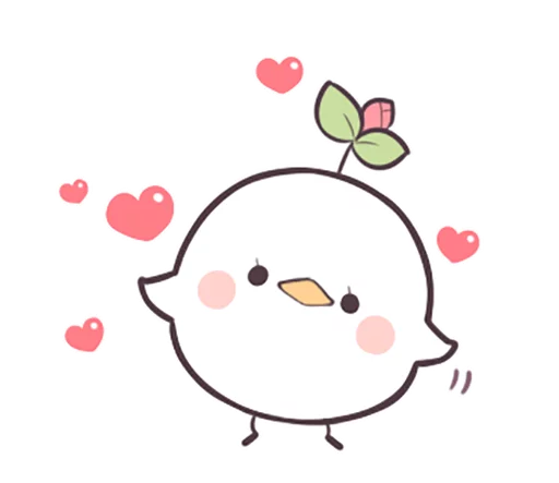 💞 Стикер «Seedling Bird» для Telegram