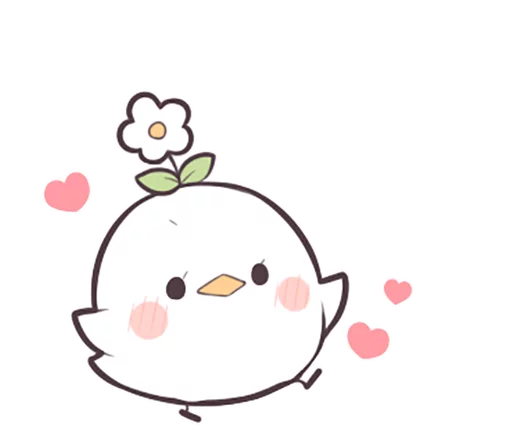 😃 Стикер «Seedling Bird» для Telegram