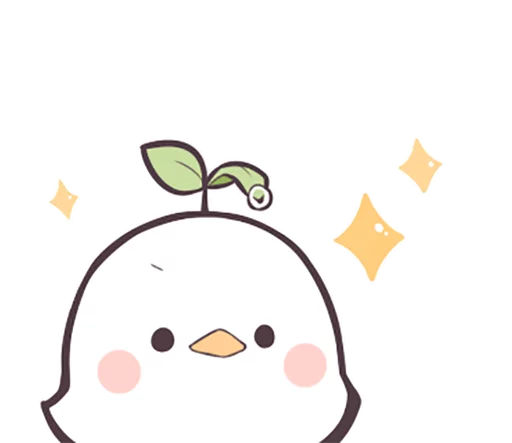 ✨ Стикер «Seedling Bird» для Telegram