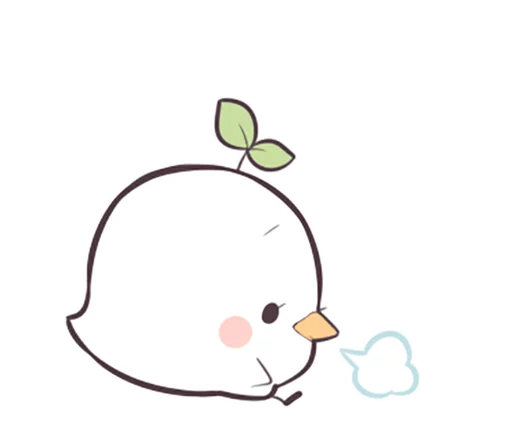 😞 Стикер «Seedling Bird» для Telegram