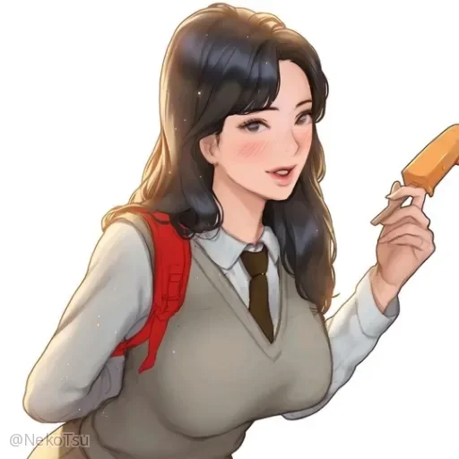 Стикерпак Seegsy Gals для Telegram