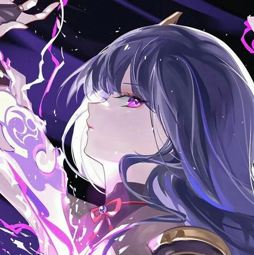 💜 Стикер «райден сегун» для Telegram