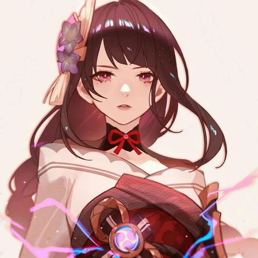 💜 Стикер «райден сегун» для Telegram