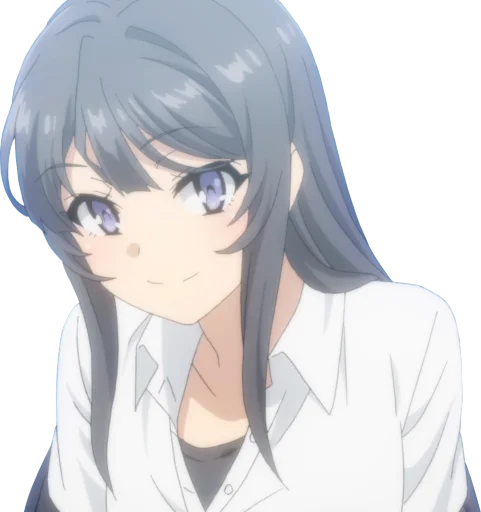 🙂 Стикер «Seishun Buta Yarou wa Bunny Girl Senpai no Yume wo Minai» для Telegram