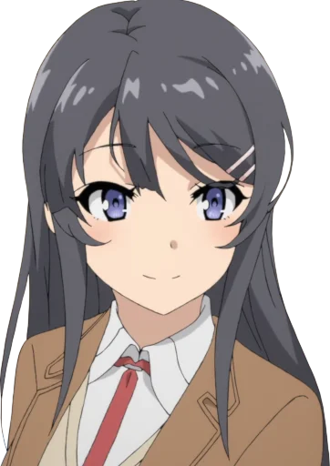 🙂 Стикер «Seishun Buta Yarou wa Bunny Girl Senpai no Yume wo Minai» для Telegram