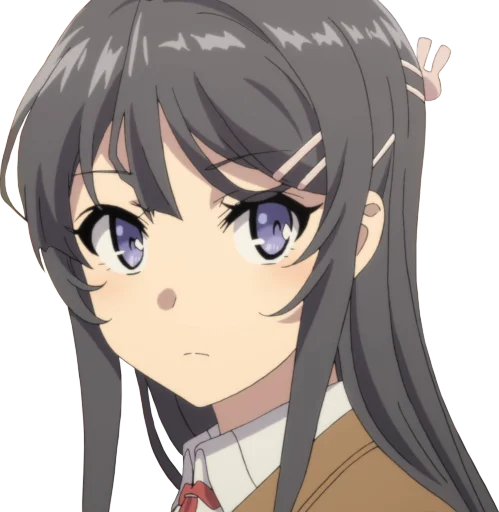 😳 Стикер «Seishun Buta Yarou wa Bunny Girl Senpai no Yume wo Minai» для Telegram
