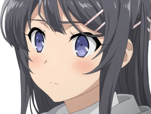 😳 Стикер «Seishun Buta Yarou wa Bunny Girl Senpai no Yume wo Minai» для Telegram