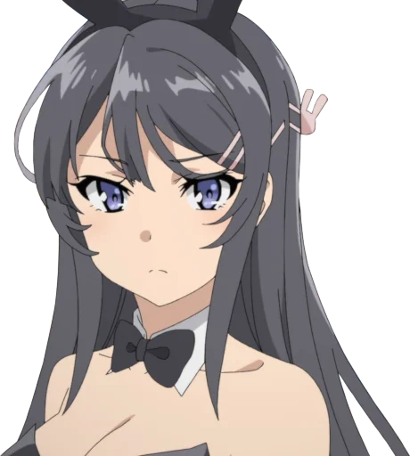 😤 Стикер «Seishun Buta Yarou wa Bunny Girl Senpai no Yume wo Minai» для Telegram