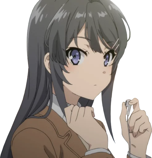 🙄 Стикер «Seishun Buta Yarou wa Bunny Girl Senpai no Yume wo Minai» для Telegram