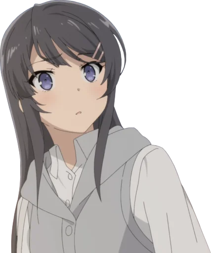 😮 Стикер «Seishun Buta Yarou wa Bunny Girl Senpai no Yume wo Minai» для Telegram