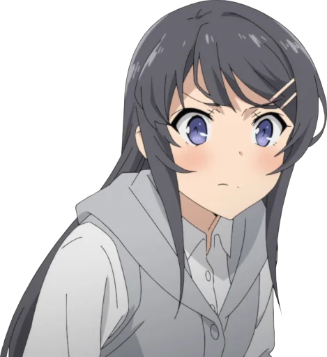 😳 Стикер «Seishun Buta Yarou wa Bunny Girl Senpai no Yume wo Minai» для Telegram