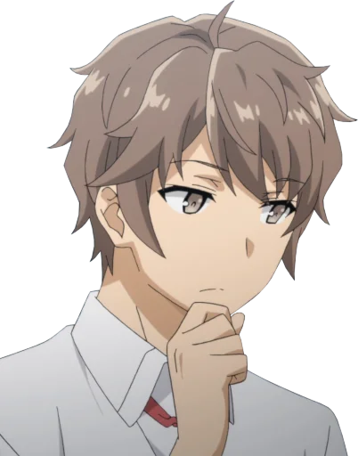 🤔 Стикер «Seishun Buta Yarou wa Bunny Girl Senpai no Yume wo Minai» для Telegram