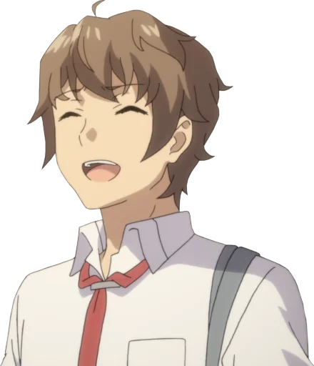 😂 Стикер «Seishun Buta Yarou wa Bunny Girl Senpai no Yume wo Minai» для Telegram